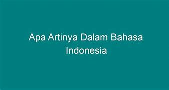 Bet Artinya Apa Dalam Bahasa Indonesia